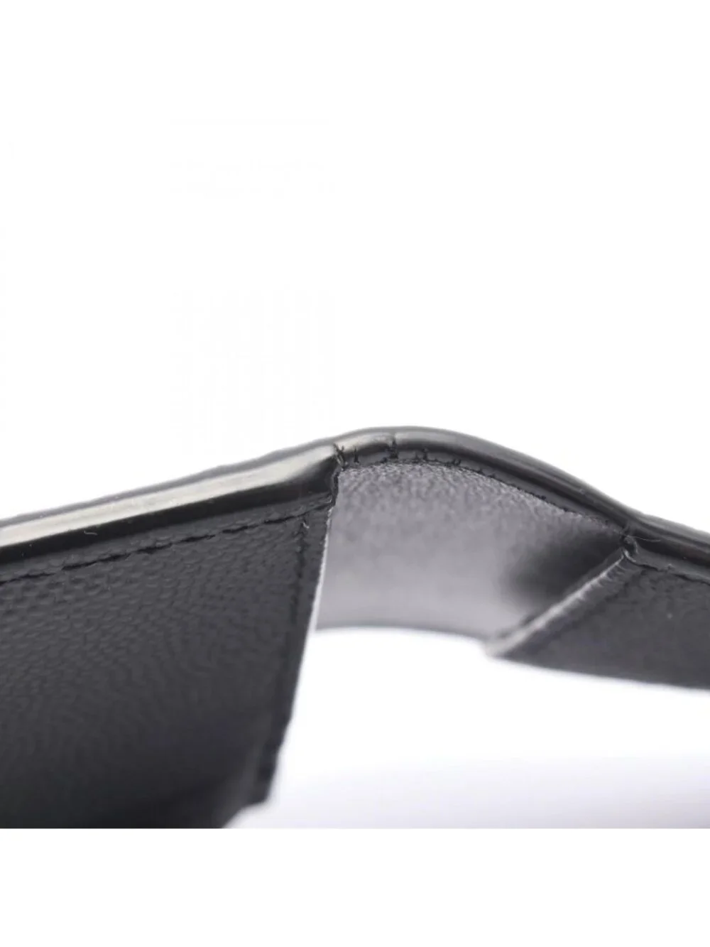 ★SOLD★ Saint Laurent Paris Bifold Wallet Black Leather East West Zip - Picture 6 of 6